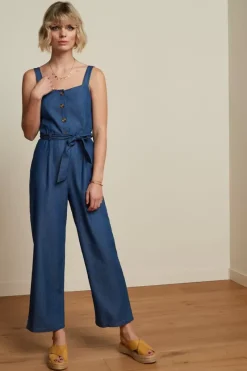 King Louie Jumpsuits<Ines Jumpsuit Las Palmas Bluestone Blue