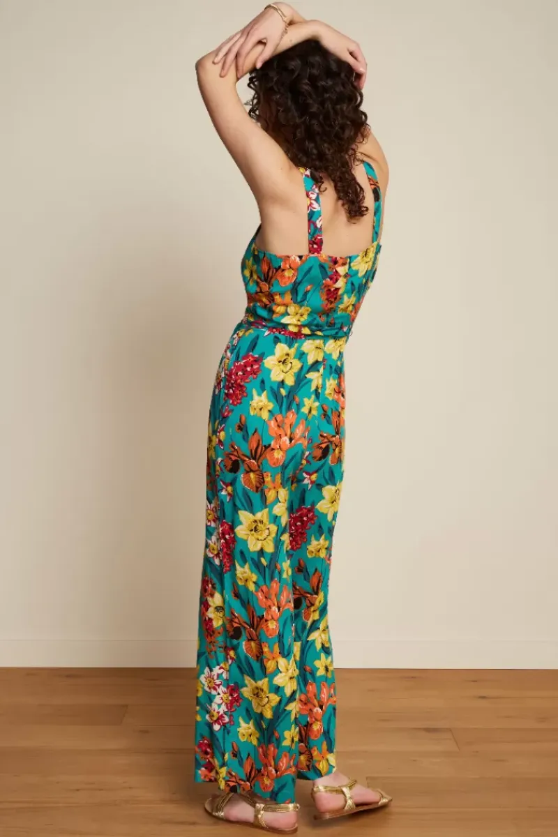 King Louie Jumpsuits<Ines Jumpsuit Tula Aqua Green