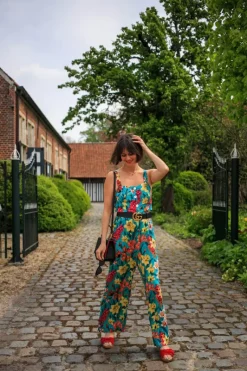 King Louie Jumpsuits<Ines Jumpsuit Tula Aqua Green