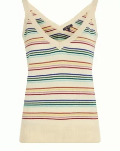King Louie Tops & Shirts<Isa Camisole Riera Stripe Cream