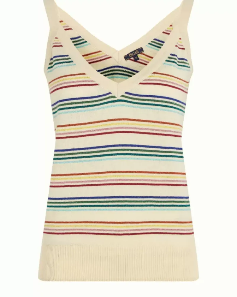 King Louie Tops & Shirts<Isa Camisole Riera Stripe Cream