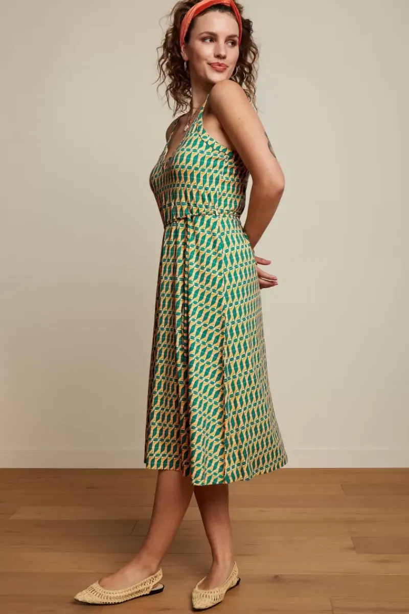 King Louie Jurken<Isa Dress Chillo Ponderosa Green