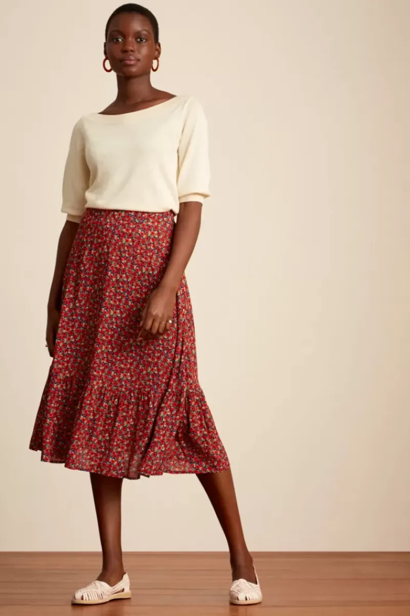 King Louie Tops & Shirts<Ivy Bell Top Cocoon Cream