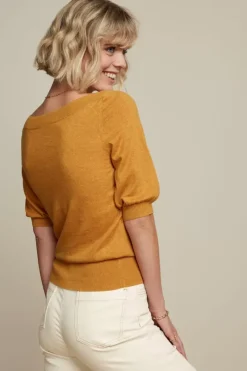 King Louie Tops & Shirts<Ivy Top Cocoon Honey Yellow
