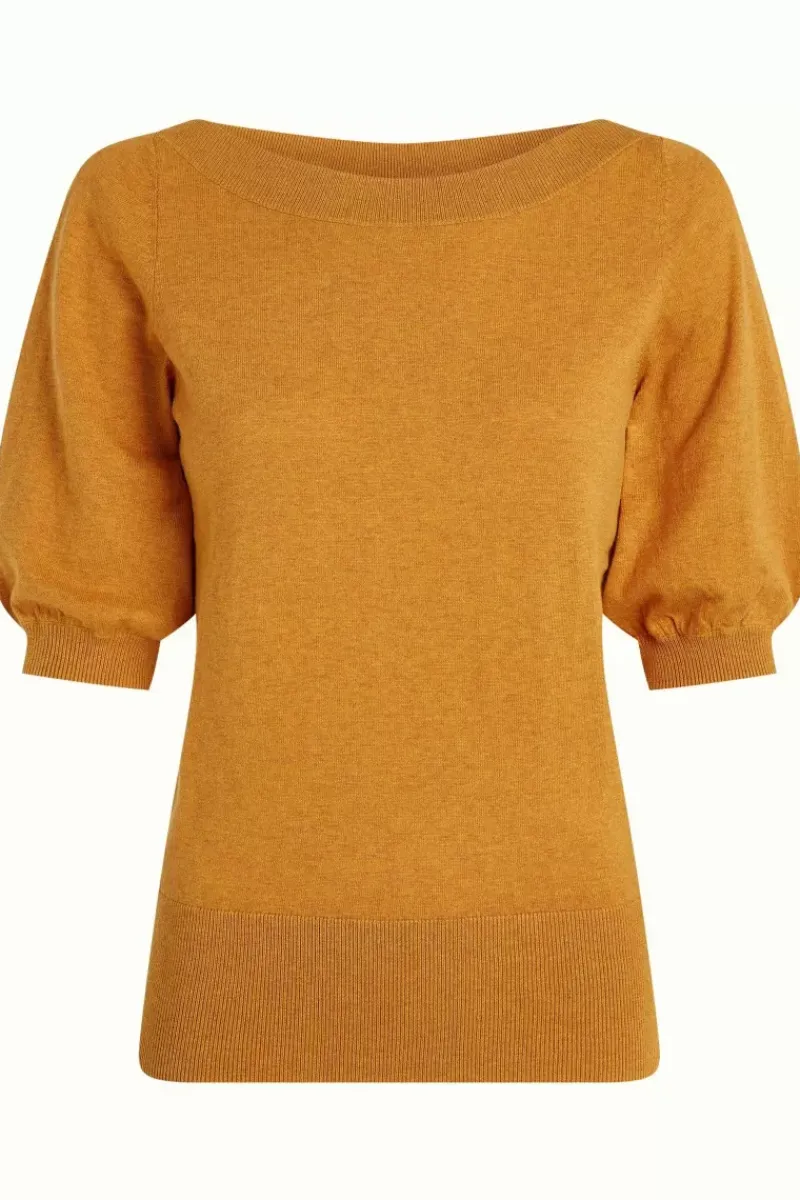 King Louie Tops & Shirts<Ivy Top Cocoon Honey Yellow