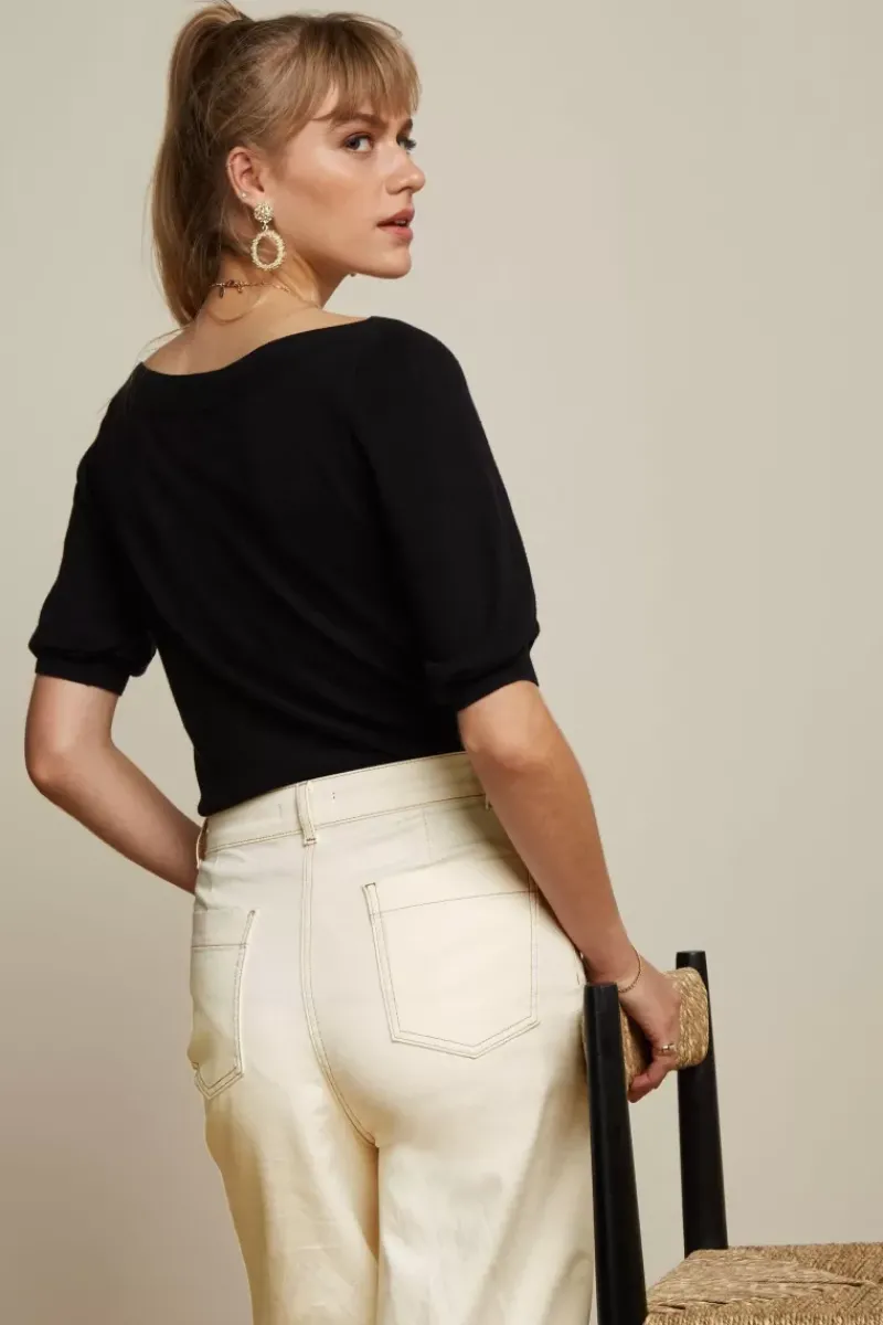 King Louie Tops & Shirts<Ivy Top Cocoon Black