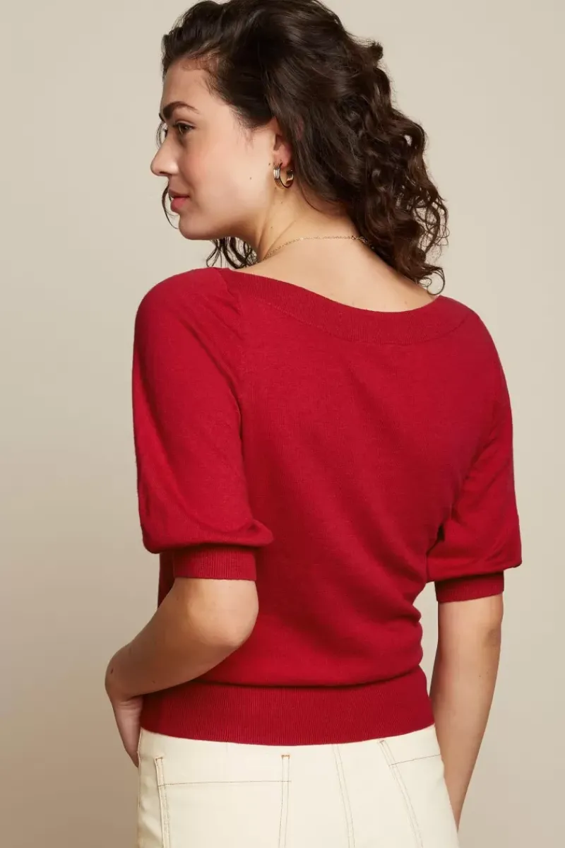King Louie Tops & Shirts<Ivy Top Cocoon Icon Red