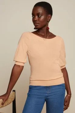 King Louie Tops & Shirts<Ivy Top Cocoon Creampuff