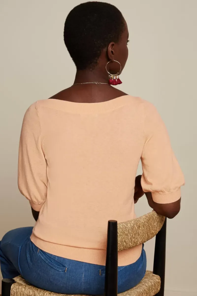King Louie Tops & Shirts<Ivy Top Cocoon Creampuff