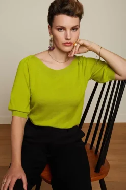 King Louie Tops & Shirts<Ivy Top Cocoon Citronelle Yellow