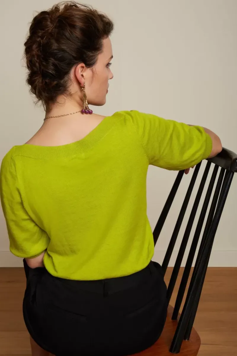 King Louie Tops & Shirts<Ivy Top Cocoon Citronelle Yellow