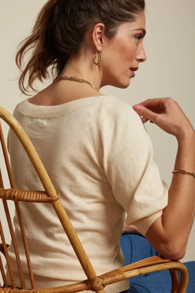 King Louie Tops & Shirts<Ivy Top Cocoon Cream