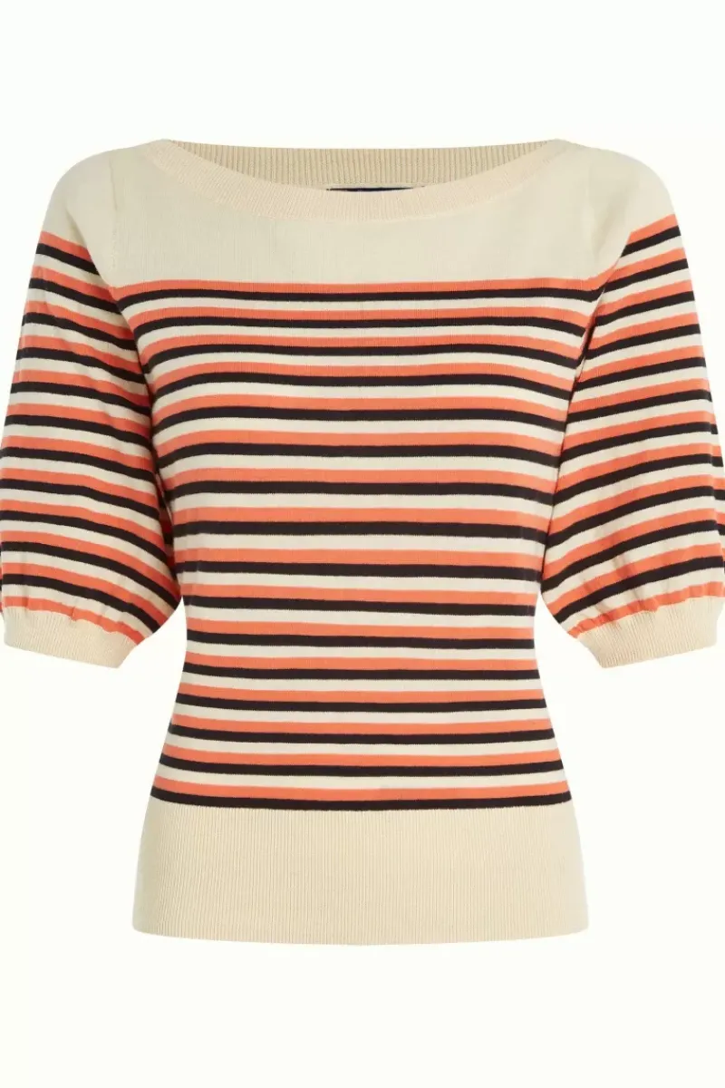 King Louie Tops & Shirts<Ivy Top Preston Stripe Popsicle Orange