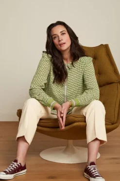 King Louie Broeken<Jenny Pants Simonet Vanilla Cream