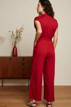 King Louie Jumpsuits<Jimie Jumpsuit Burla Cherry Red