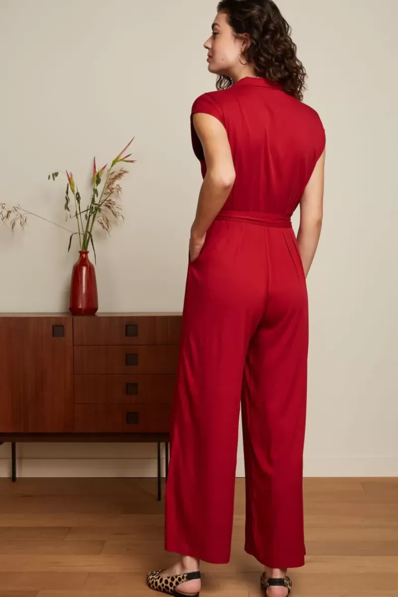 King Louie Jumpsuits<Jimie Jumpsuit Burla Cherry Red