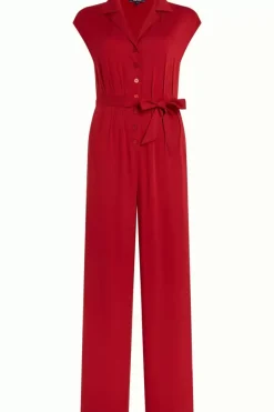King Louie Jumpsuits<Jimie Jumpsuit Burla Cherry Red