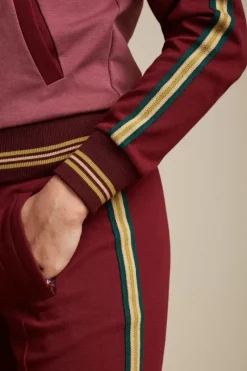King Louie Broeken<Joni Pants Miami Sweat Beet Red
