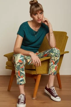 King Louie Broeken<Joni Pants Tamarind Fir Green