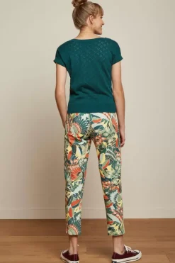 King Louie Broeken<Joni Pants Tamarind Fir Green