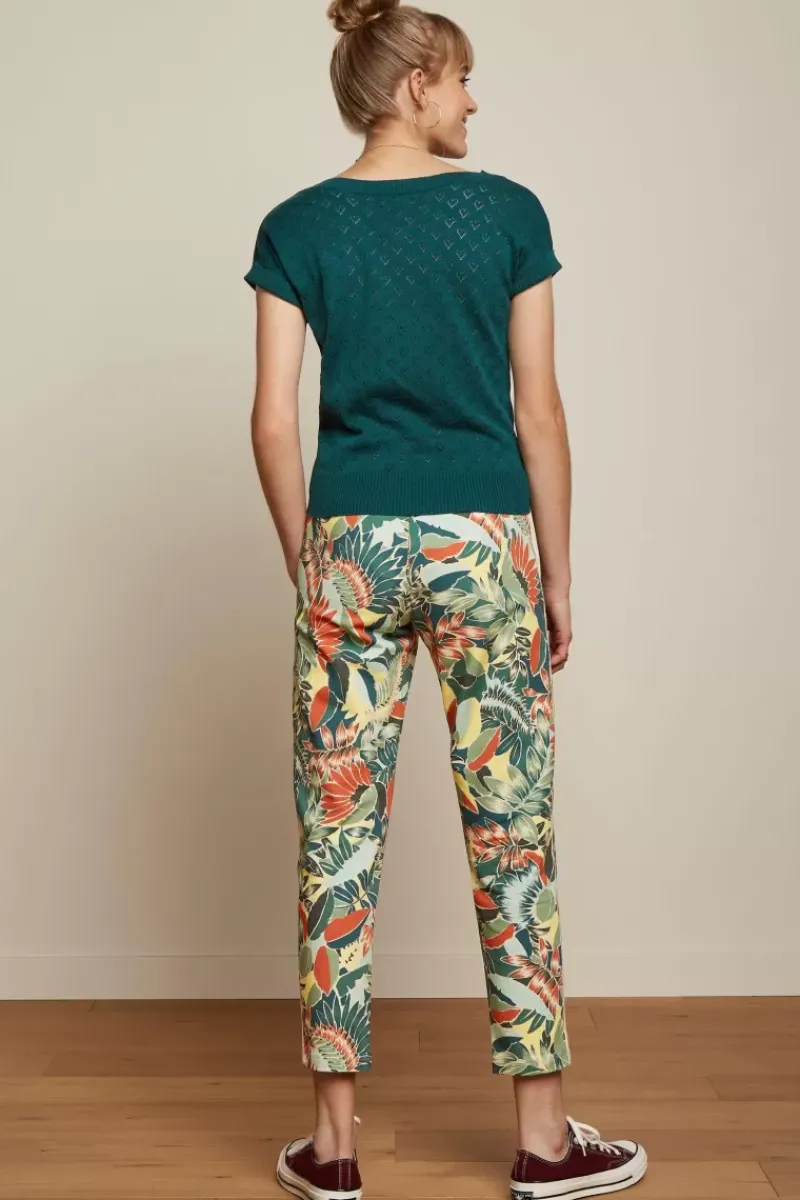King Louie Broeken<Joni Pants Tamarind Fir Green