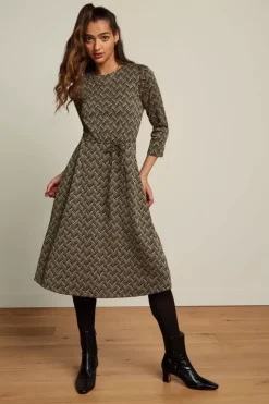 King Louie Jurken<Joyce Dress Facet Black