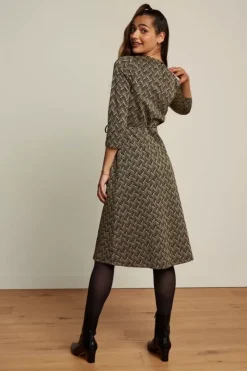 King Louie Jurken<Joyce Dress Facet Black