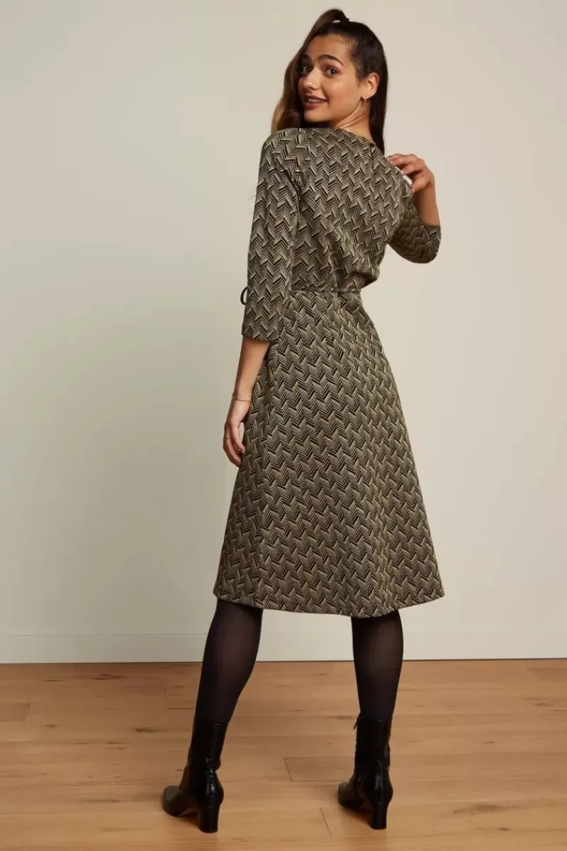 King Louie Jurken<Joyce Dress Facet Black