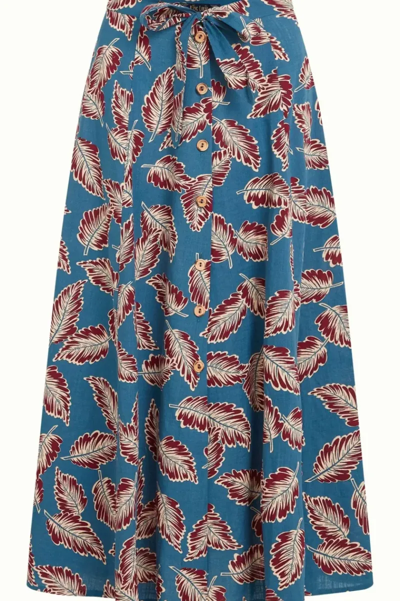 King Louie Rokken<Judy Maxi Skirt Dominica Orient Blue