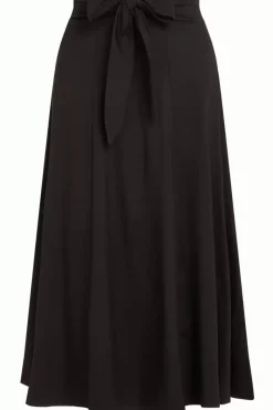 King Louie Rokken<Judy Midi Skirt Ecovero Classic Black
