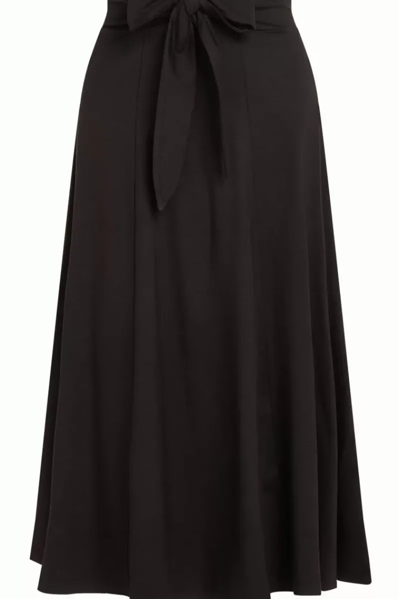 King Louie Rokken<Judy Midi Skirt Ecovero Classic Black
