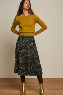 King Louie Rokken<Juno Midi Skirt Leary Black