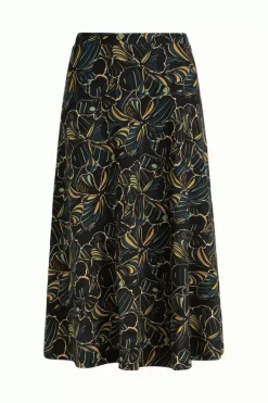 King Louie Rokken<Juno Midi Skirt Leary Black