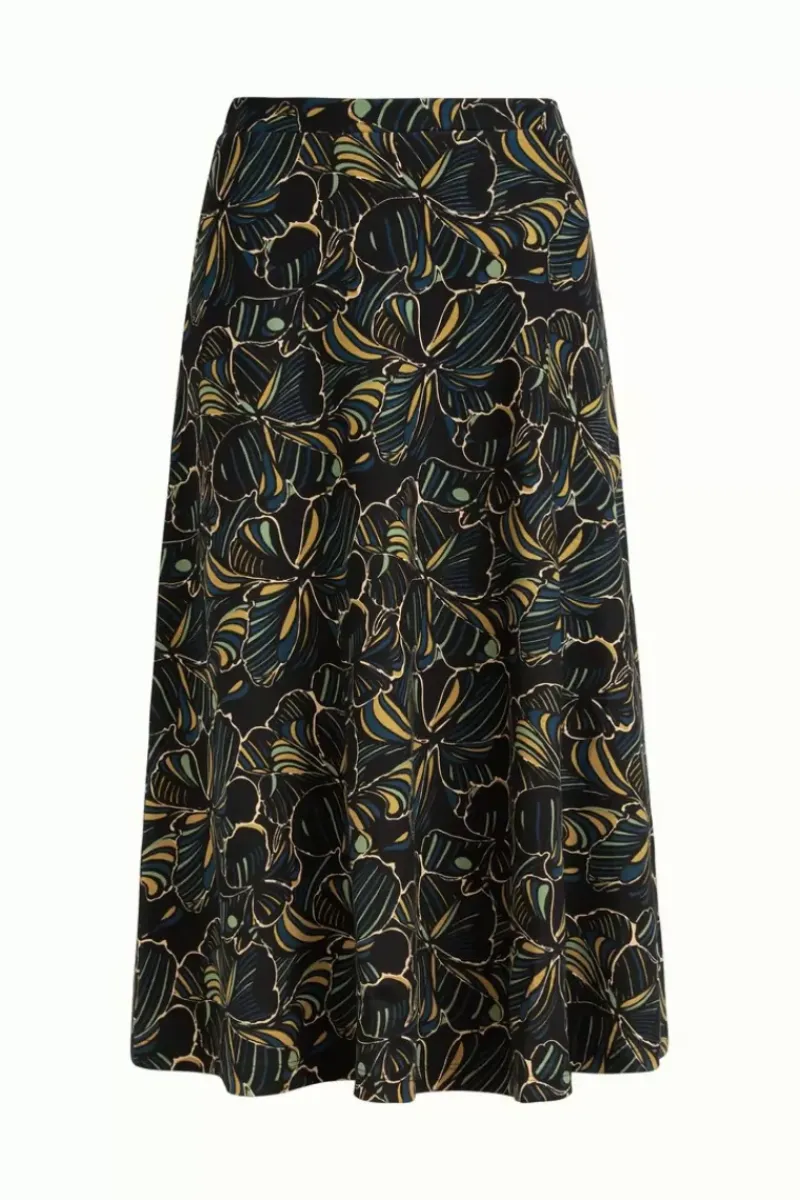 King Louie Rokken<Juno Midi Skirt Leary Black