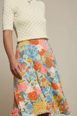 King Louie Rokken<Juno Skirt Artemisa Cameo Green