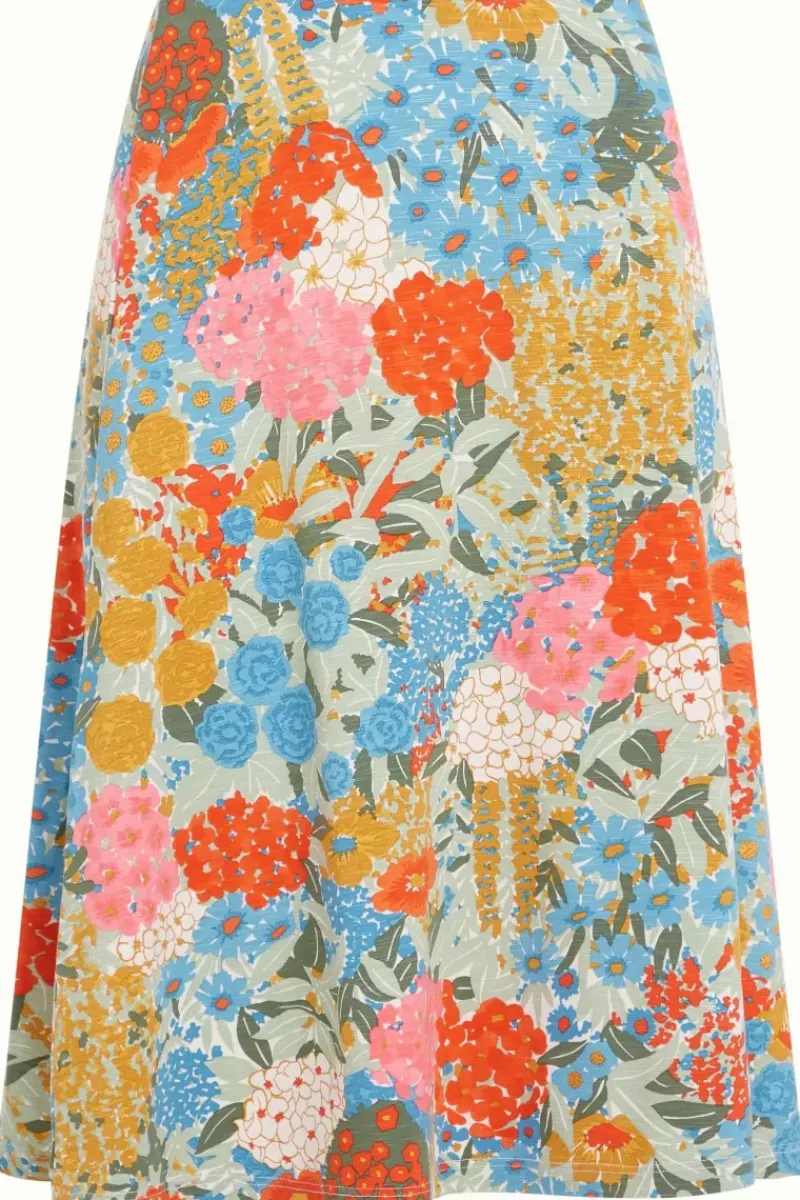 King Louie Rokken<Juno Skirt Artemisa Cameo Green