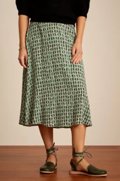 King Louie Rokken<Juno Skirt Bowling Peapod Green