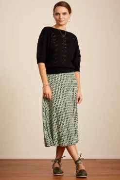 King Louie Rokken<Juno Skirt Bowling Peapod Green