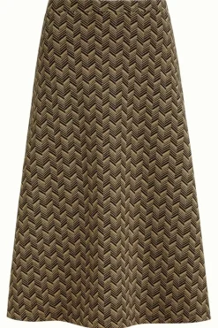 King Louie Rokken<Juno Skirt Facet Black