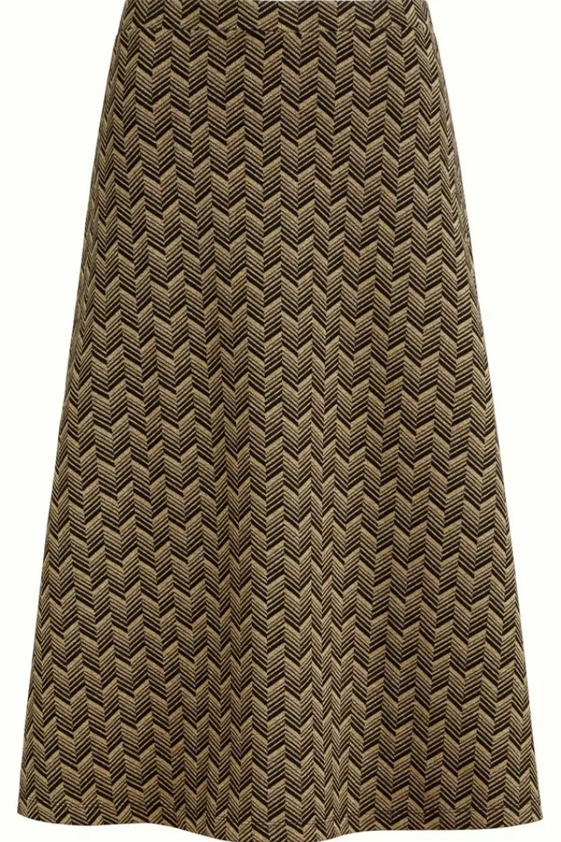 King Louie Rokken<Juno Skirt Facet Black