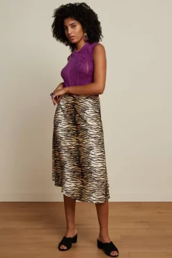 King Louie Rokken<Juno Skirt Kallina Golden Brown