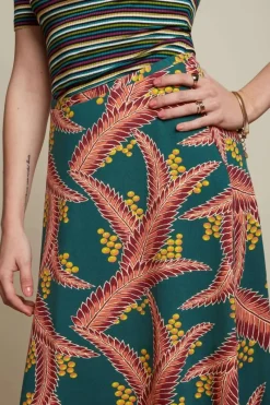 King Louie Rokken<Juno Skirt Monserrat Dragonfly Green