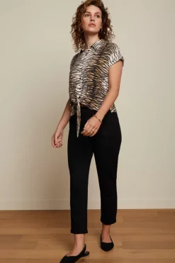 King Louie Blouses<Knot Blouse Kallina Golden Brown