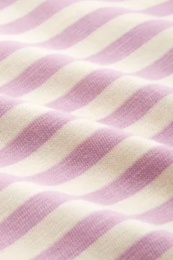 King Louie Tops & Shirts<Knot T-Shirt Chopito Stripe Crocus Lilac
