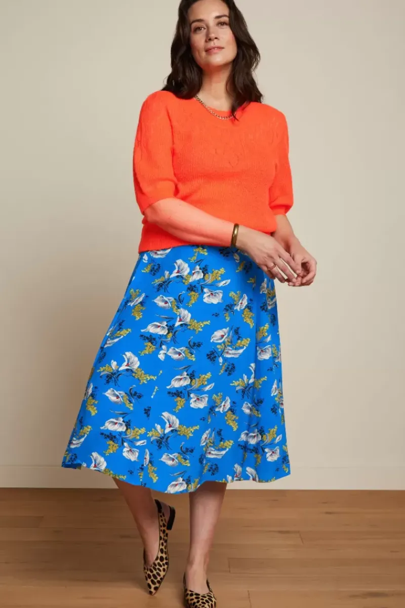 King Louie Rokken<Laia Skirt Cubanelle Madeira Blue