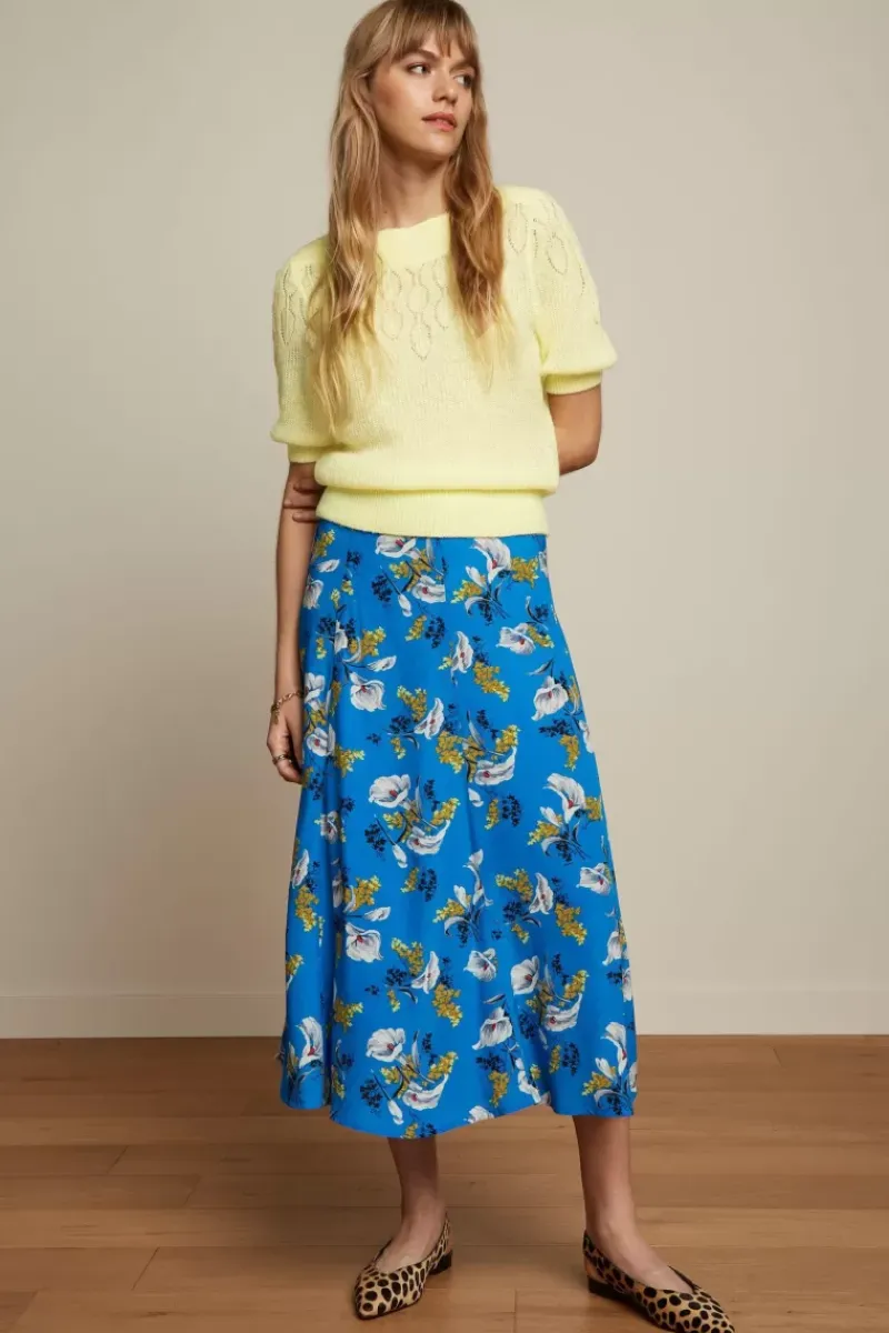King Louie Rokken<Laia Skirt Cubanelle Madeira Blue