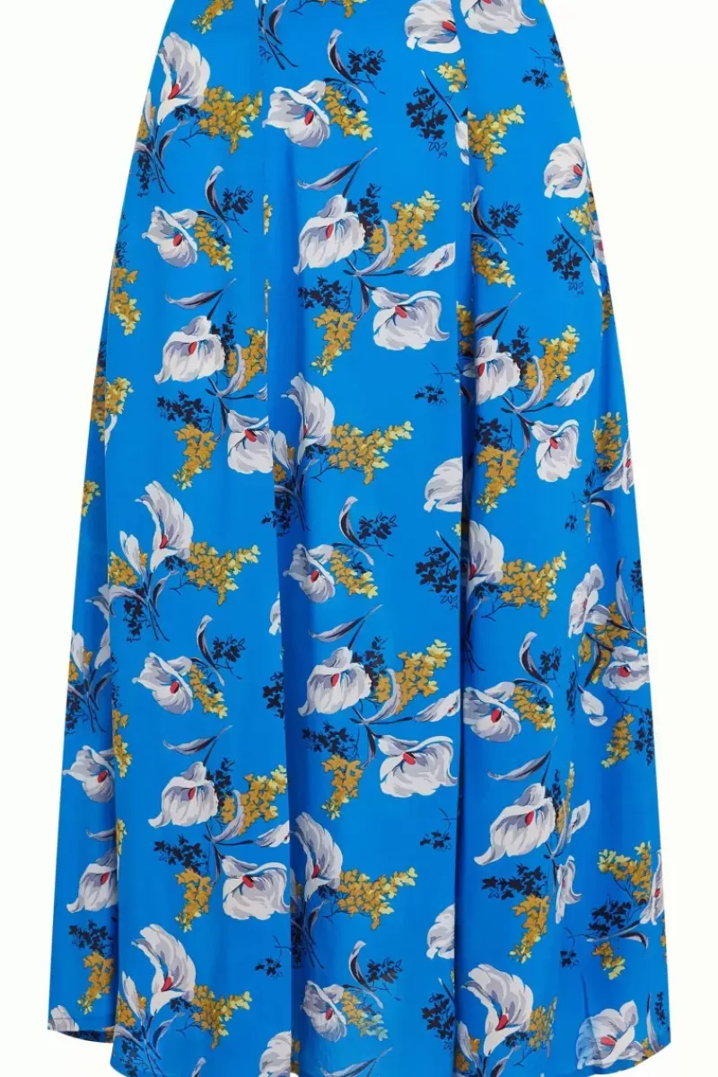 King Louie Rokken<Laia Skirt Cubanelle Madeira Blue