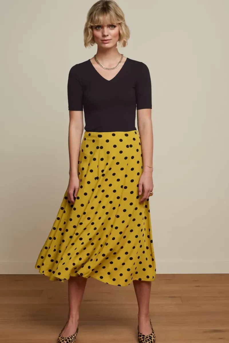 King Louie Rokken<Laia Skirt Melos Sulphur Yellow