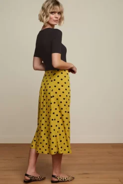 King Louie Rokken<Laia Skirt Melos Sulphur Yellow