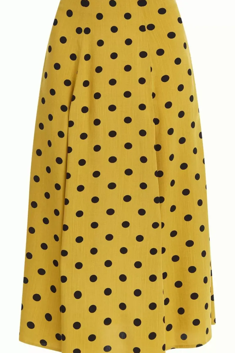 King Louie Rokken<Laia Skirt Melos Sulphur Yellow